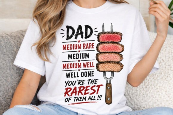 Dad You’re The Rarest PNG: The Ultimate Grill Master Graphic