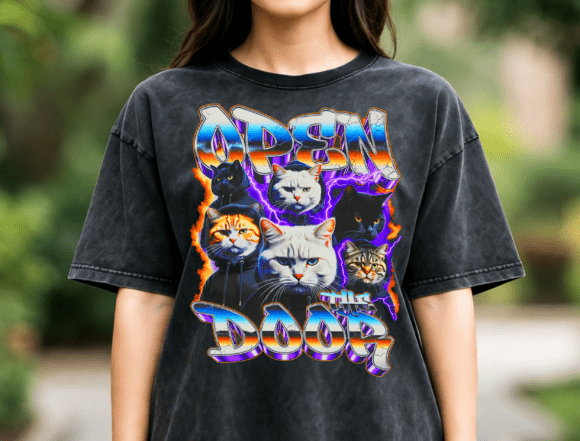 Funny Cat Gang PNG: Sarcastic Meme Style for Crafts