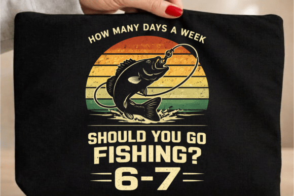 Funny Retro Fishing 67 Meme PNG: A Throwback Design Asset