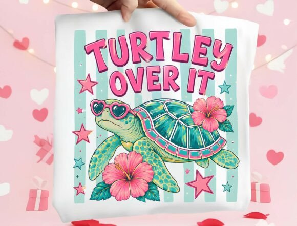 Funny Sea Turtle PNG: A Splash of Sassy Summer Style
