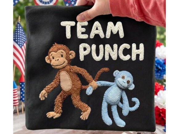 Humor Meets Pop Culture: The Viral Baby Monkey Punch Design