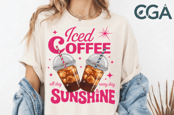 Iced Coffee and Sunshine: The Ultimate Summer PNG for Creators