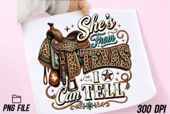Leopard Saddle Western PNG: A Designer's Go-To Asset