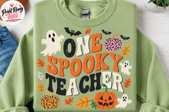 One Spooky Teacher PNG: Your Ultimate Fall Teacher Design Asset